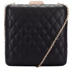 Quilted Evening Bag & Chain