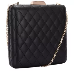 Quilted Evening Bag & Chain