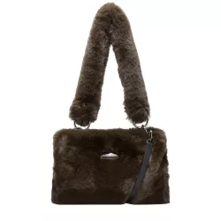 Faux Fur Cross Body / Shoulder Bag
