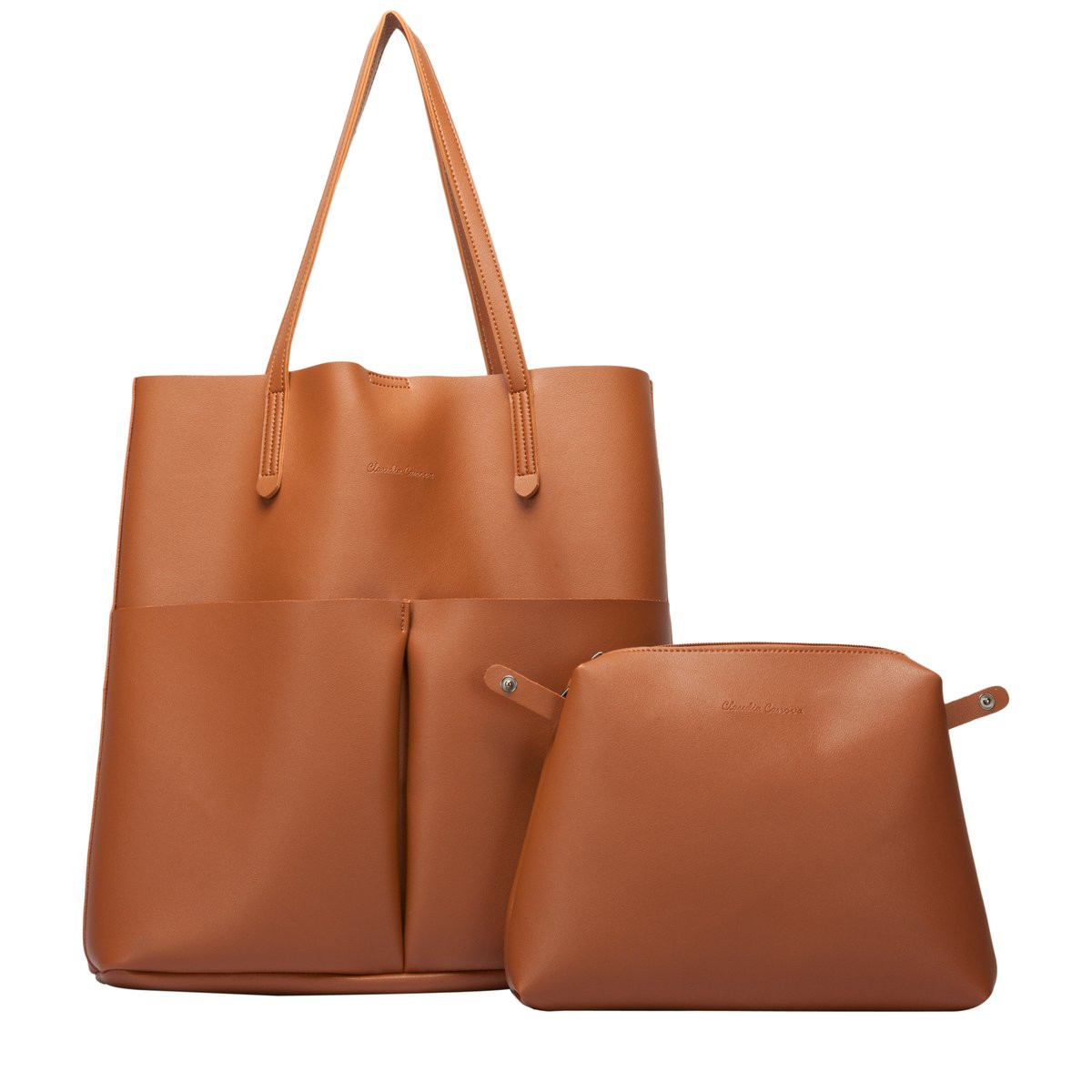 Adella Twin Strap Twin Pocketed Tote