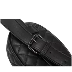 Emi Quilted Oval Shaped Belt Bag