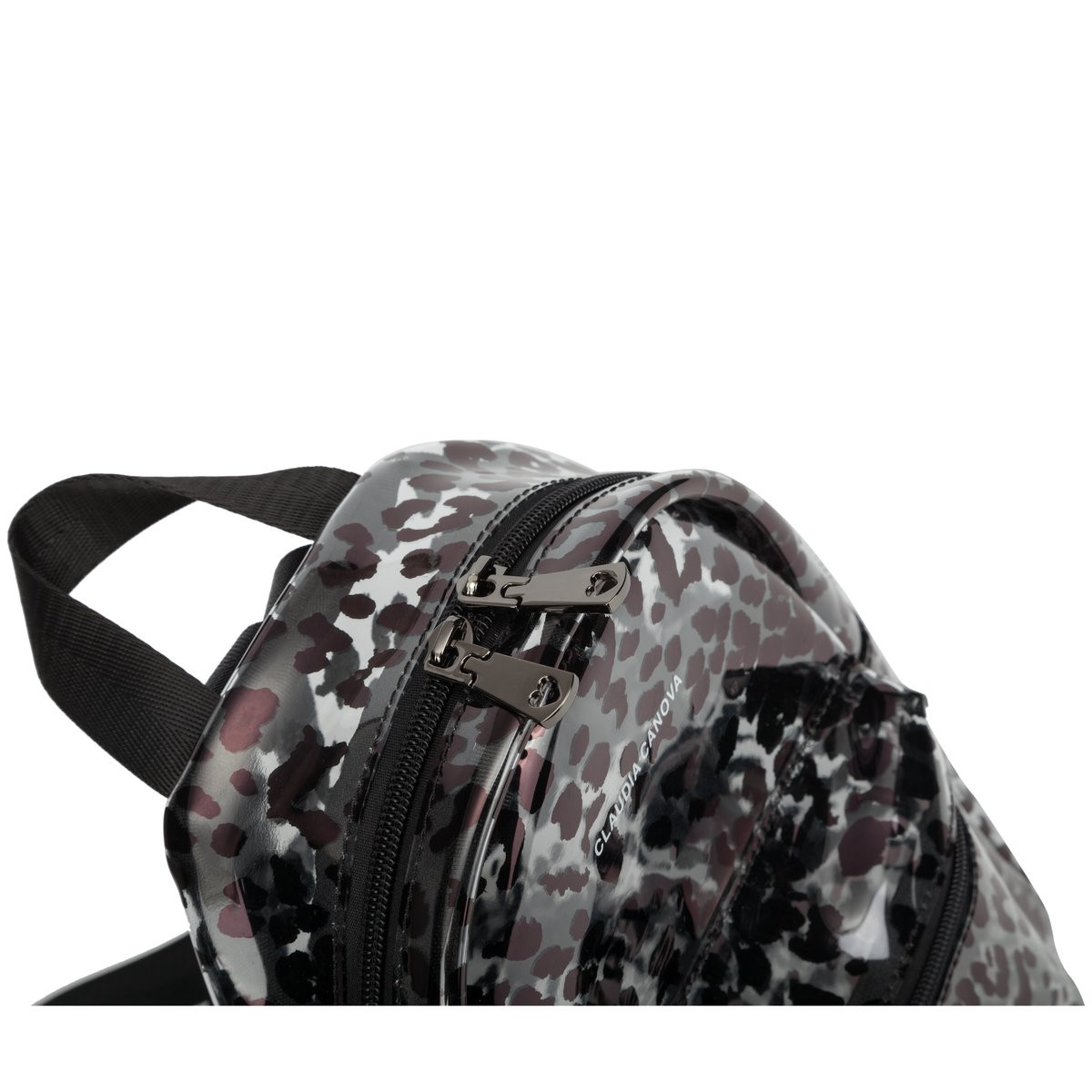 Anii XS Clear Backpack Zip Round Pkt Det