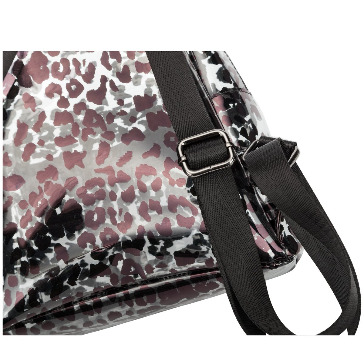 Anii XS Clear Backpack Zip Round Pkt Det