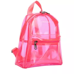 Anii Xs Clear Backpack Zip Round Pkt Det