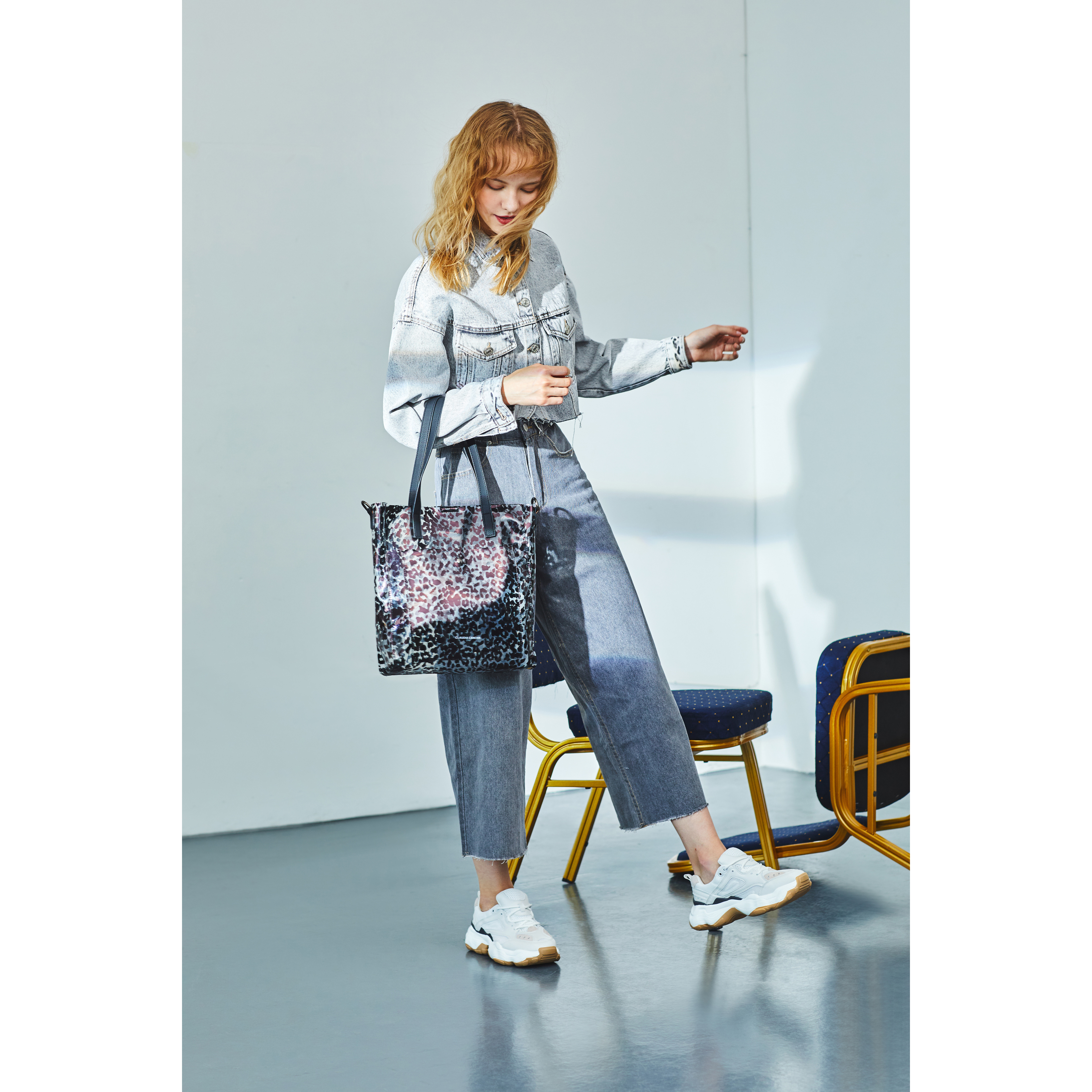 Donella Clear Twin Strap Tote and Inner