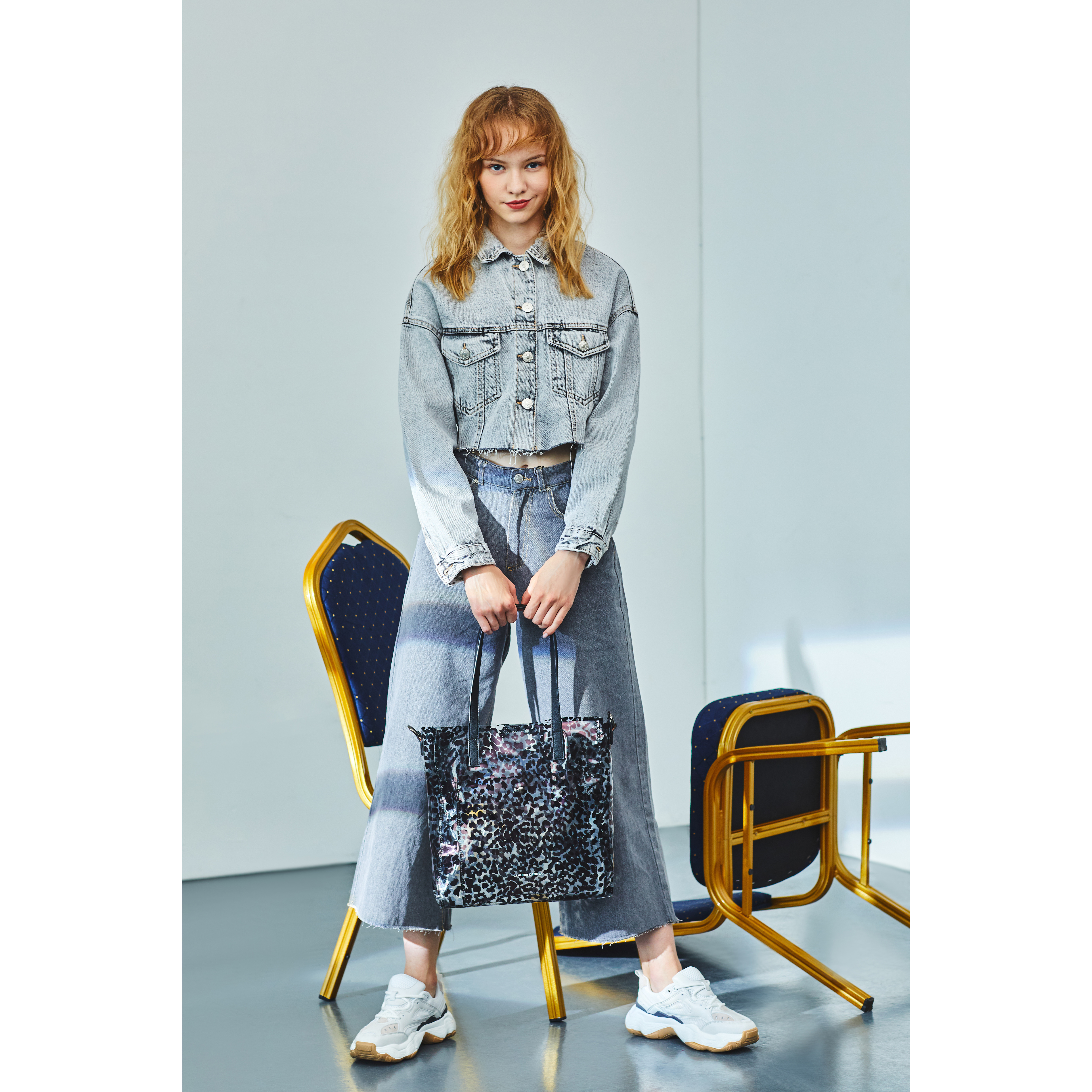 Donella Clear Twin Strap Tote and Inner