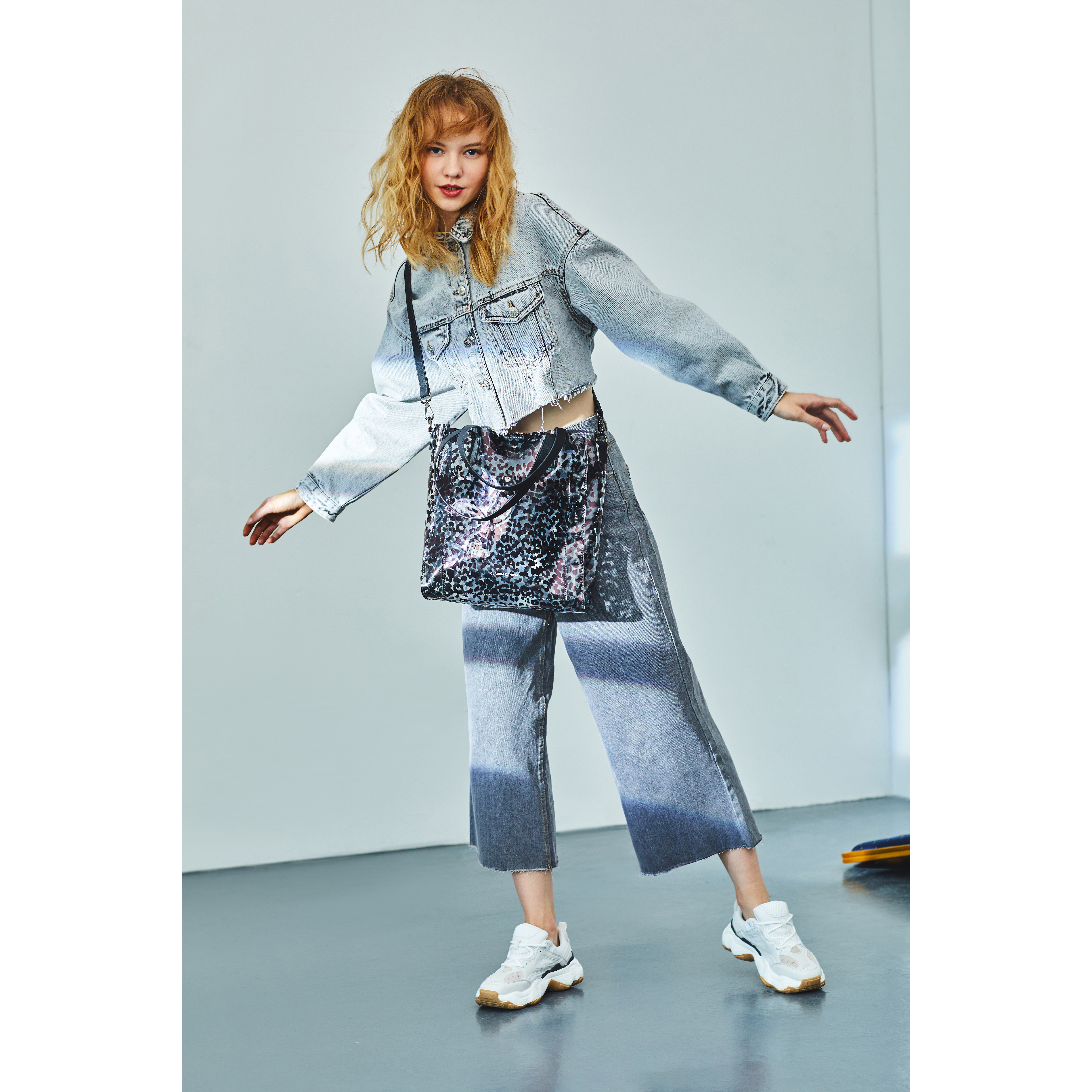 Donella Clear Twin Strap Tote and Inner