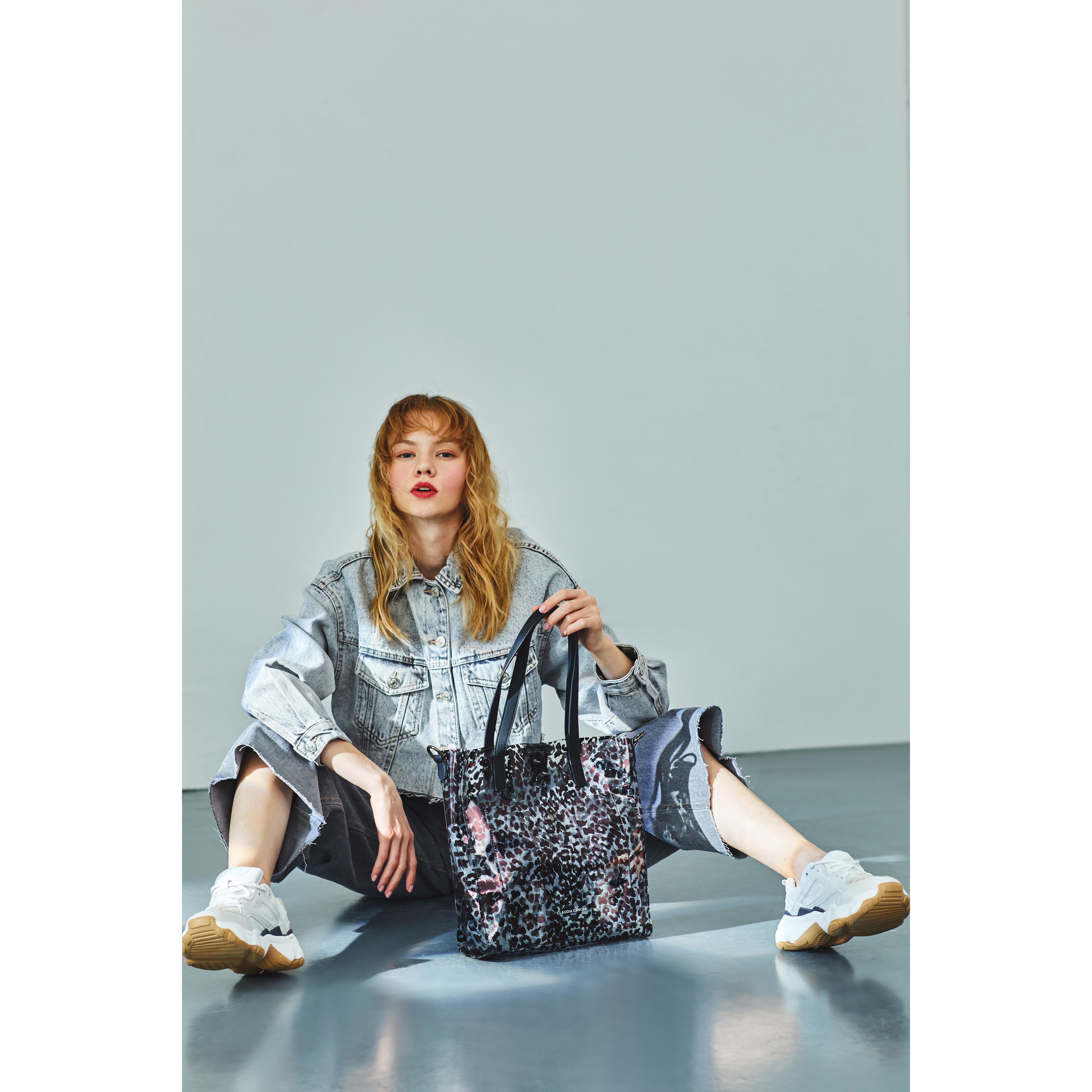 Donella Clear Twin Strap Tote and Inner