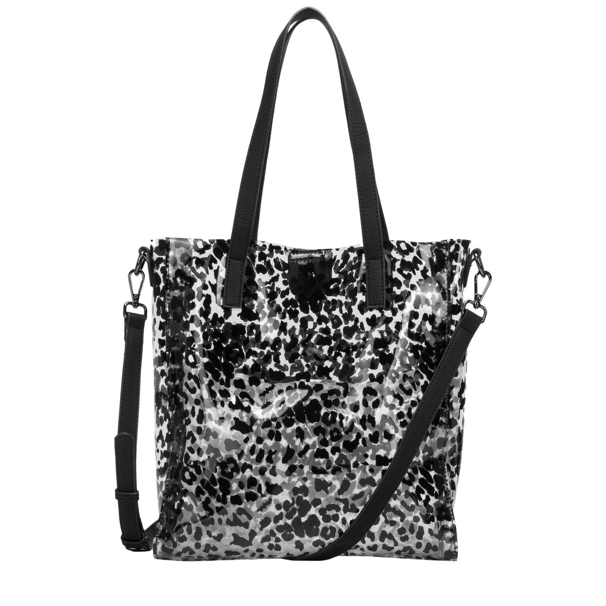 Donella Clear Twin Strap Tote and Inner