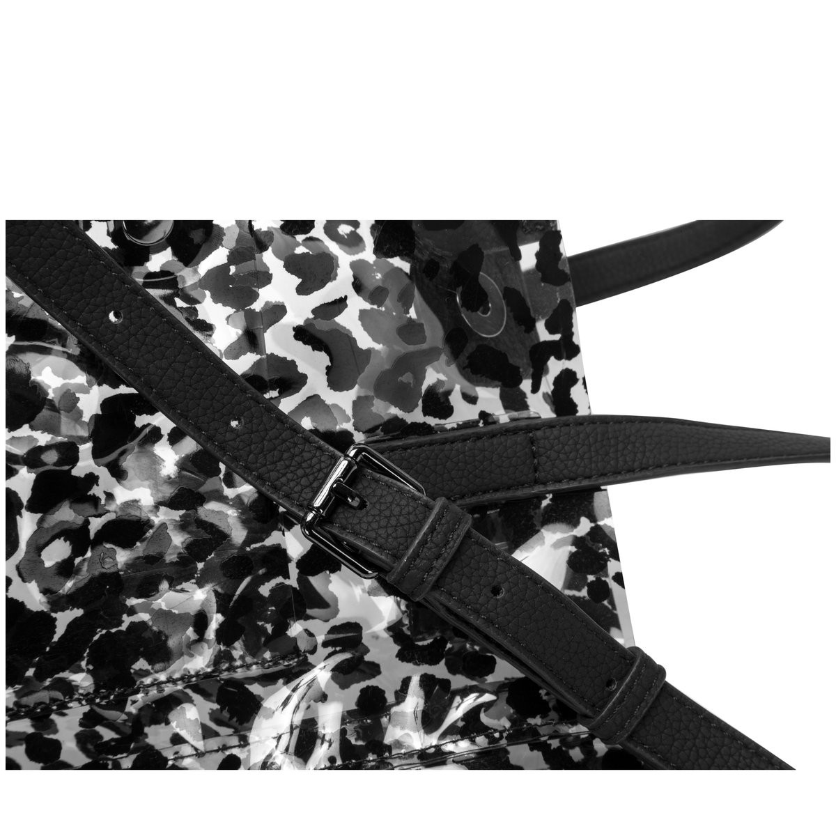 Donella Clear Twin Strap Tote and Inner