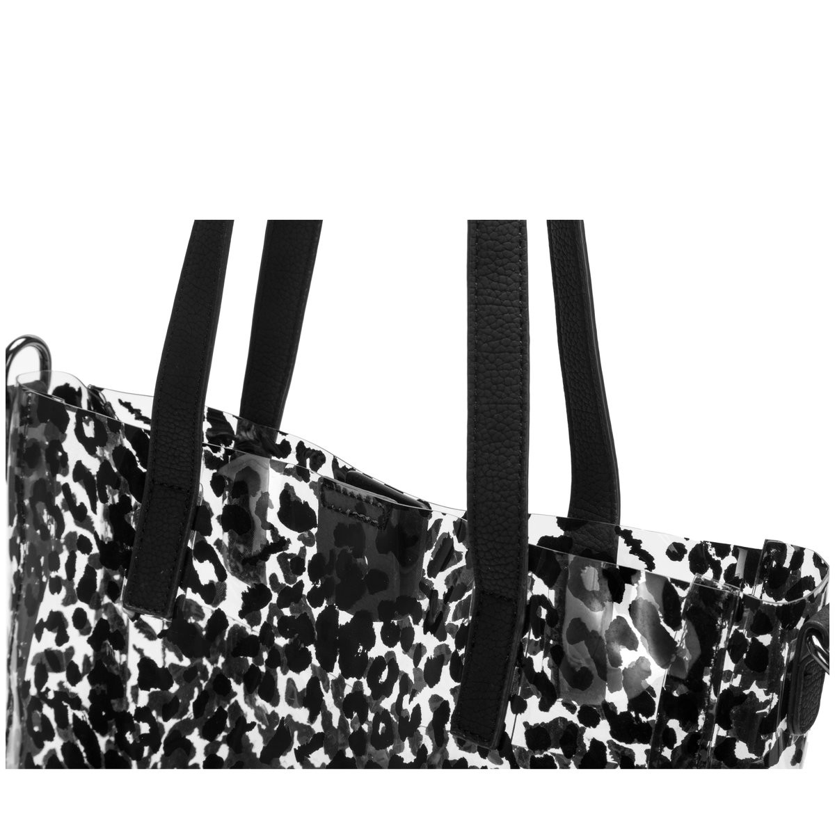 Donella Clear Twin Strap Tote and Inner