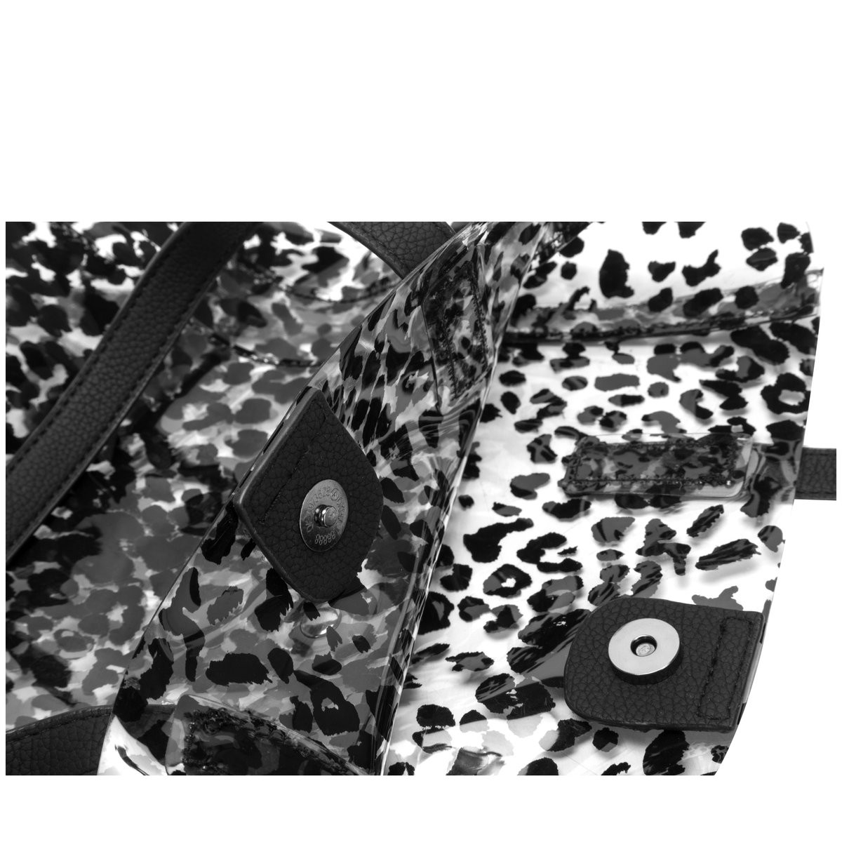 Donella Clear Twin Strap Tote and Inner