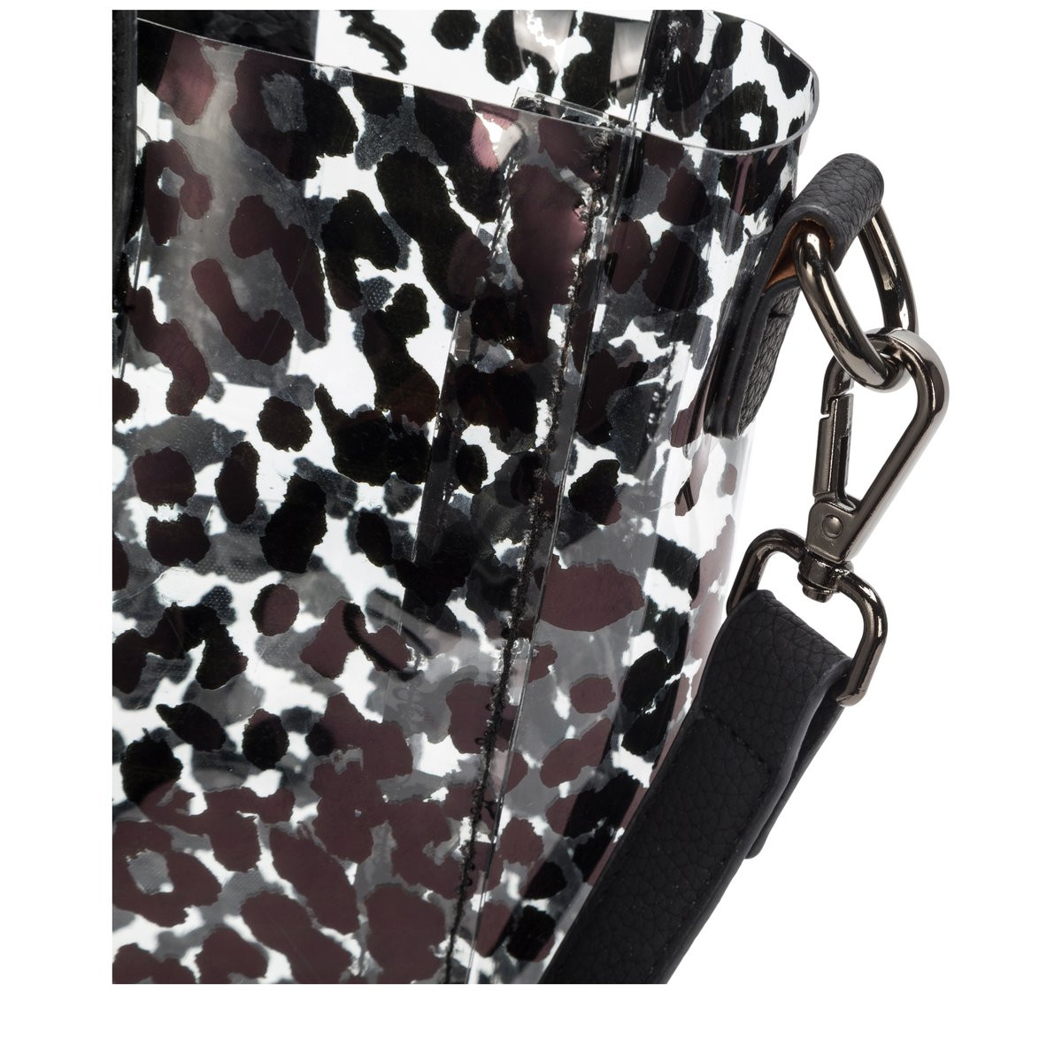 Donella Clear Twin Strap Tote and Inner