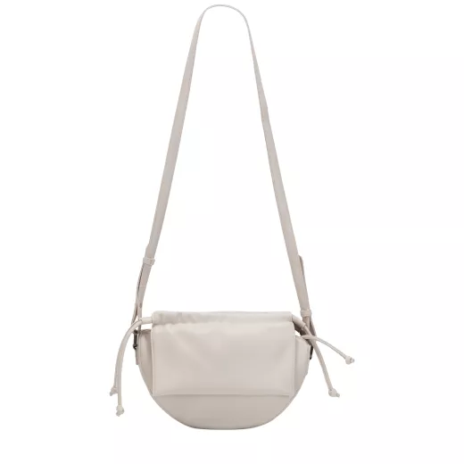Amanta Ruched Crossbody Bag Model