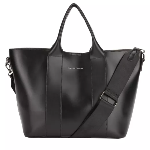 Twin Strap Tote With Inner Pouch