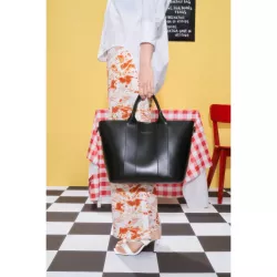 Twin Strap Tote With Inner Pouch