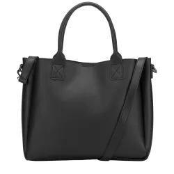 Megan Xl Front Pocketed Tote Bag