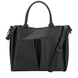 Megan Xl Front Pocketed Tote Bag