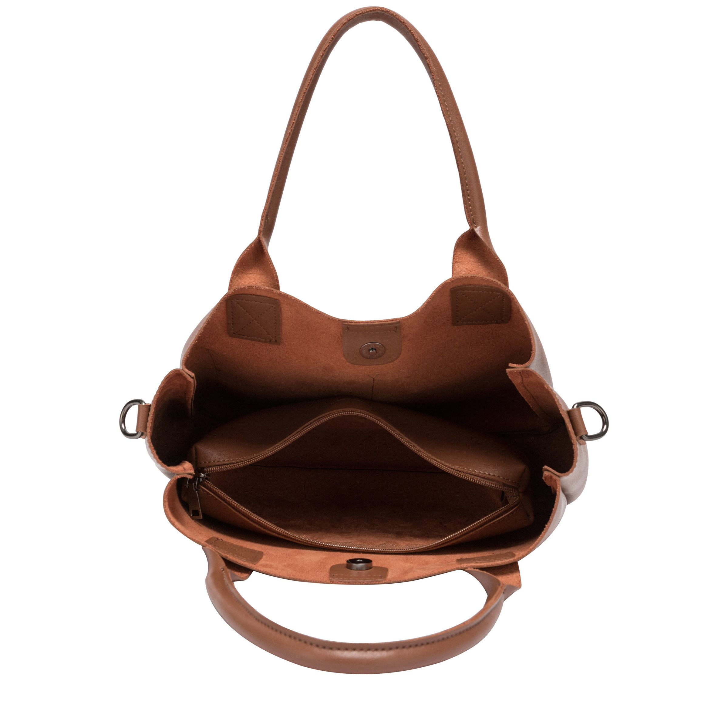 Megan Xl Front Pocketed Tote Bag